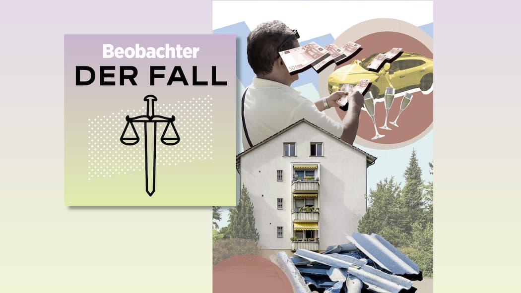 Hilfsarbeiter mit Lamborghini Collage Beobachter zum Fall Hilfsarbeiter mit Lamborghini, Artikel: Dem Doppelleben eines Luxus-Gipsers auf der Spur
Die Beobachter-Recherche zeigt: Ein Gipser macht ohne Bewilligung Asbestsanierungen, geschäftet oft mit hohen Bargeldsummen, hat hoh…