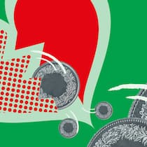 So finden Sie raus, um wie viel sich die Alimente erhöhen In einem zerbrochenen Herz steckt eine grosse Geldmünze - Wenn die Lebenshaltungskosten mit der Teuerung steigen, dann steigen auch die Alimente. Doch ist das wirklich immer so? Das müssen Sie zur Scheidungsalimente wissen.