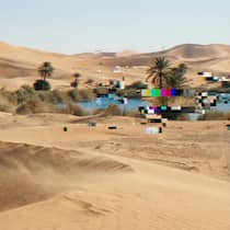 Echt jetzt? Das Internet wird zur Fata Morgana Fata Morgana Glitch©Andrea Klaiber/Gemini (Ki generiert)