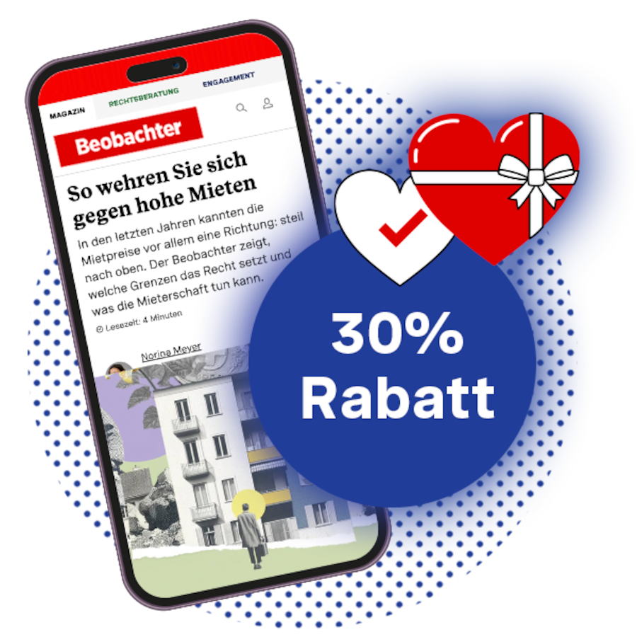 Beobachter Digital 30% Rabatt