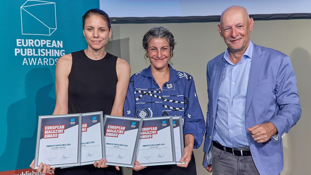 Der Beobachter räumt gross ab Vanessa de Maddalena, Berit Bisig, Markus Hebein - Erneut gewann der Beobachter Preise beim European Magazine Award