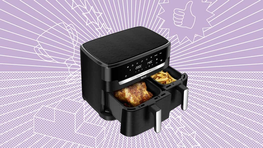 Nur ein einziger Airfryer erhält die Note «sehr gut» Ein Airfryer mit zwei Zubereitungsfächern - Ein Praxistest sorgt für überraschende Ergebnisse. Kein Gerät fällt durch, aber es gibt grosse Unterschiede in der Frittierleistung