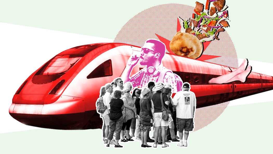 Schweiss, Dönerwolken und Quasselstrippen – so wird die Fahrt nicht zum Albtraum Wartende Menschen und Zug - Manchen stinkt das Verhalten der Mitpassagiere gewaltig. Unsere Tipps schaffen Abhilfe