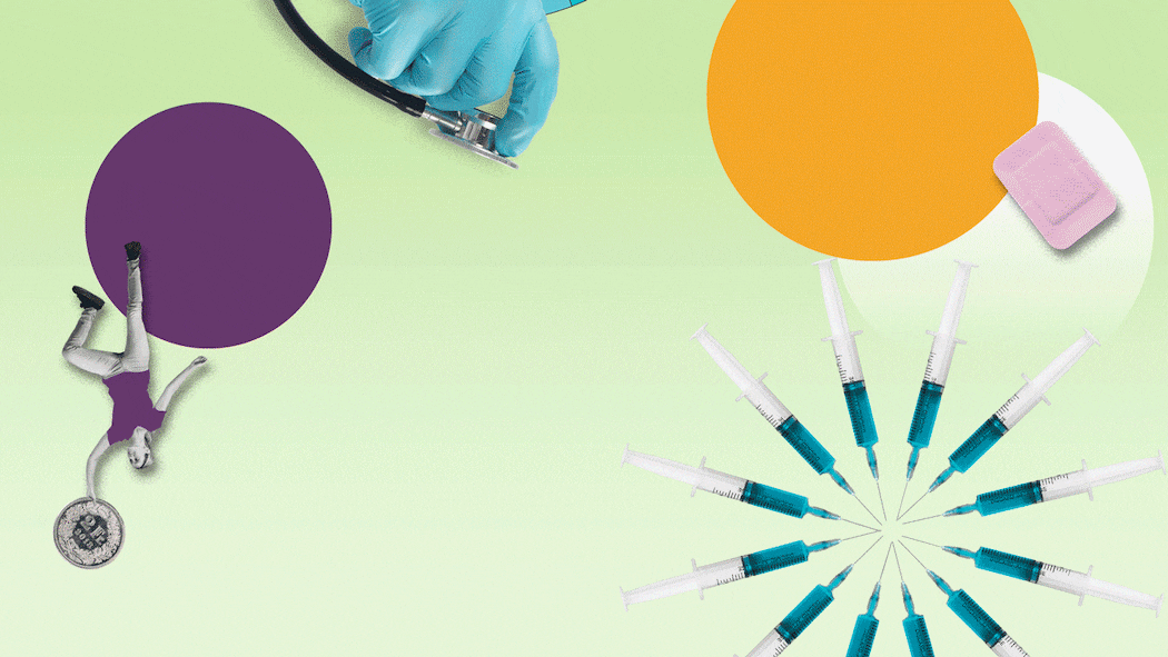 So viel kostet unsere Gesundheit Animation Collage Infografik Gesundheitskosten