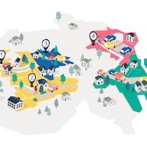 Hier ist es richtig gefährlich Grafische Darstellung, wo sich in der Schweiz gefährliche Stellen auf Schulwegen befinden.