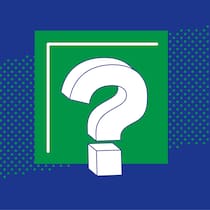 Betrunken E-Bike gefahren – was gilt? Ein Fragezeichen vor blau-grünem Hintergrund - Der Beobachter ist das Schweizer Magazin für Recht und Gerechtigkeit und betreibt ein eigenes Beratungszentrum mit einer Hotline für seine Abonnentinnen und Abonnenten. Erhalten Sie Antwort auf Rechtsfragen, die Sie auch betreffen könnten.