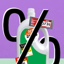 Wie Sie falsche Aktionen sofort erkennen Putzmittel und Prozentzeichen - Lidl, Denner, Coop und Migros locken mit angeblichen Rabatten, die wie echte Aktionen aussehen. Doch die vermeintlichen Schnäppchen sind nur ein Kniff