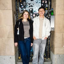 Von wegen Dauerkrise! Das macht jungen Menschen Mut Foto: Stefan Bohrer, Basel, 2.11.25: Beobachter Umfrage zu Jugend und Hoffnung: Sanja und Dario