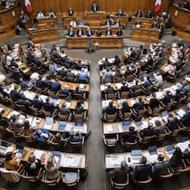 Jetzt kommt die Beobachter-Forderung ins Parlament KEYPIX - Die Mitglieder der Grossen Kammer stimmen ab, an der Wintersession der Eidgenoessischen Raete, am Donnerstag, 4. Dezember 2025 im Nationalrat in Bern. (KEYSTONE/Alessandro della Valle)