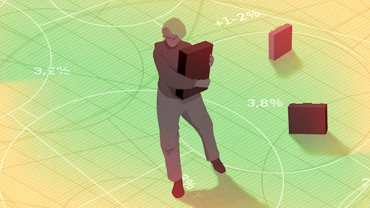 Koffer mit Geld: Lieber Kapital als Rente – der Trend setzt sich fort Schätzungen des Bundesamts für Statistik zeigen: Der Kapitalbezug in der zweiten Säule wird immer beliebter. Grund dürften die sinkenden Renten sein.