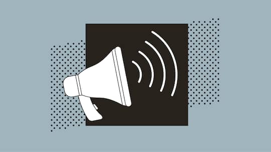 Richtig wichtig neu blau