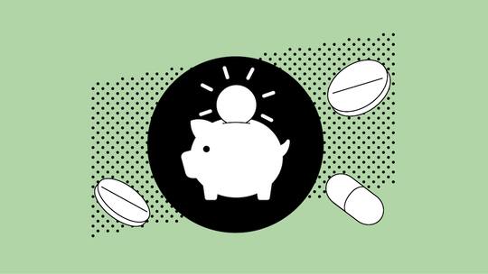 Illustration Sparen bei den Gesundheitskosten: Beobachter Prämienticker; Unnötige medizinische Untersuchungen, teure, überflüssige Spitalaufenthalte: Pflegefachfrau Vina Wyser erzählt im Beobachter-Prämienticker über ihre Erkenntnisse nach dem Tod ihres Vaters.