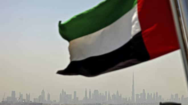 Spionierten Schweizer für die Arabischen Emirate? Flagge der Vereinigten Arabischen Emirate