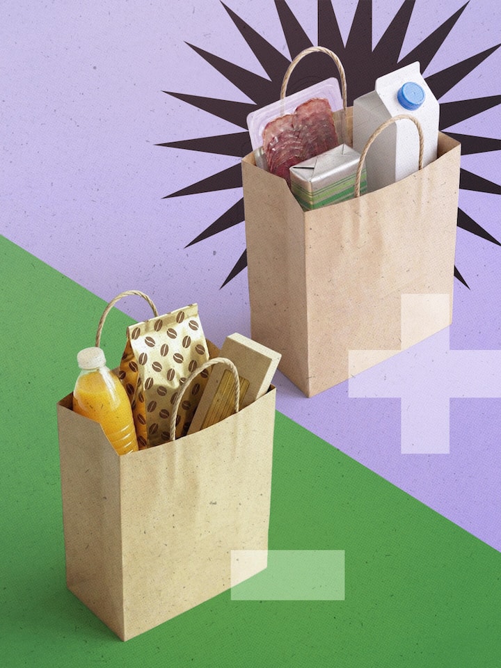 Überraschung! Diese Produkte sind in der Schweiz günstiger Lebensmitteltaschen und eine Grenze - In der Migros kostets manchmal weniger als bei Aldi in Deutschland. Die Schweiz ist in Einzelfällen bis zu 36 Prozent günstiger, zeigt eine Stichprobe des Beobachters