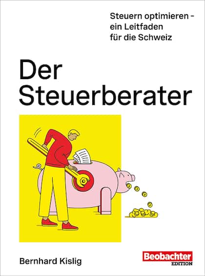 Buchcover des Ratgeber «Der Steuerberater» aus der Beobachter-Edition