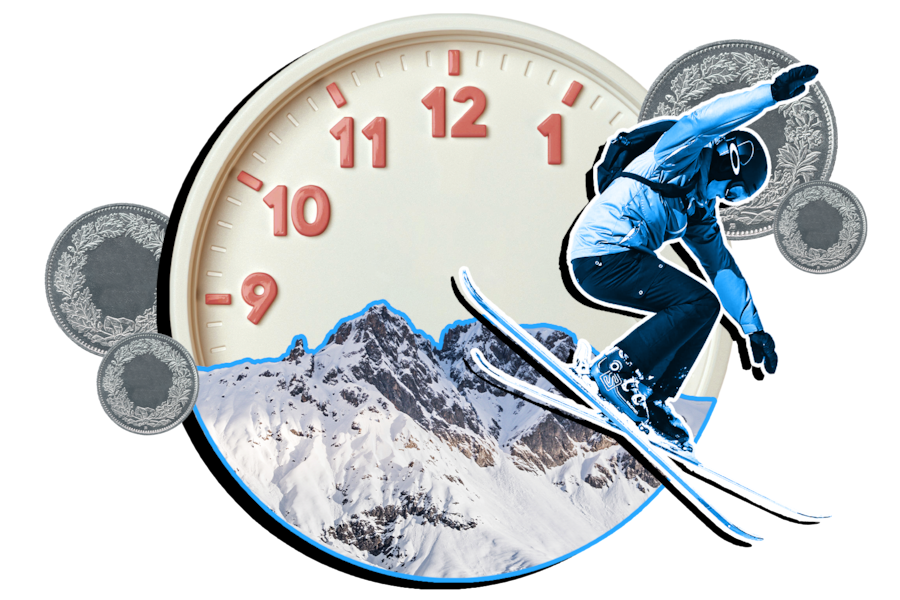 Skipreise Illustration