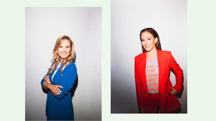 Patrizia Laeri und Nadine Jürgensen haben den Ratgeber «Close the Gaps!» geschrieben.