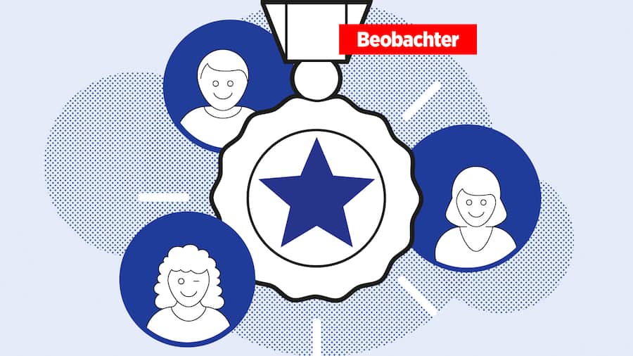 Grafik einer Medallie